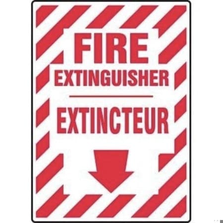 Accuform Fire Extinguisher Sign FBMFXG932VA